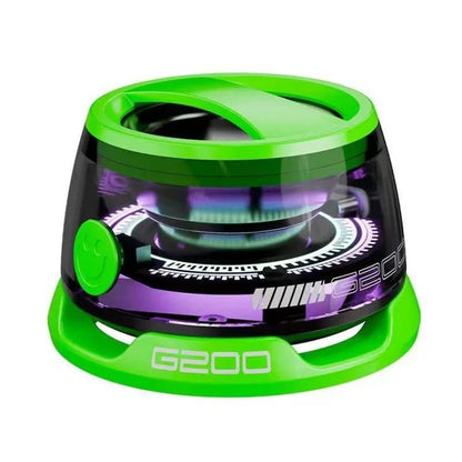 Magnetic Bluetooth Speaker – Portable Wireless Mini Speaker with RGB LED Lights